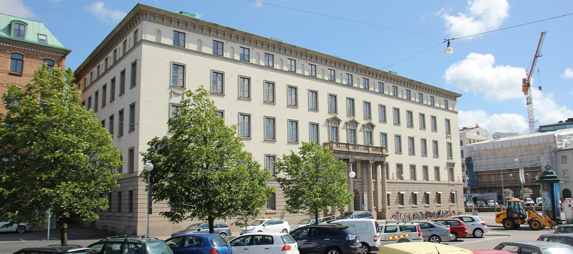 Hovrätten i Göteborg sitter i lokalerna på Packhusplatsen.